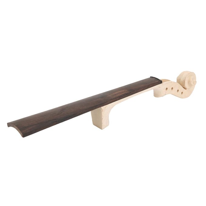 Vioolhals Ahorn met Ebben Toets Zwart 4 4 Muziekinstrument Accessoires Vioolhals beige