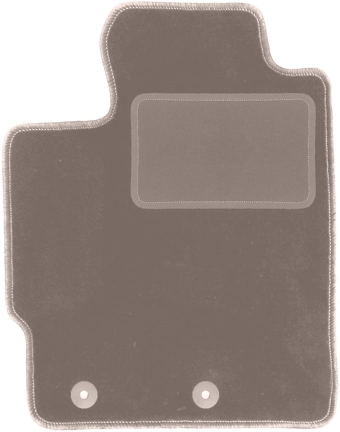Beige bestuurdersmat voor: Toyota Verso-S minivan (2010-2015)