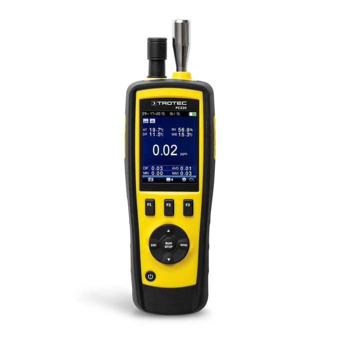Deeltjesmeter PC220 incl. kalibratiecertificaat