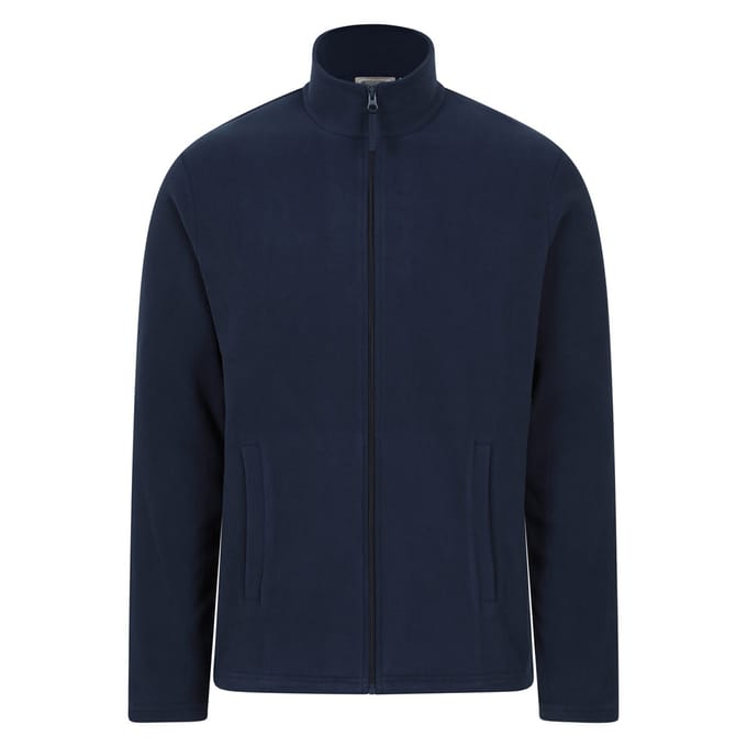 Mountain Warehouse Heren Raso Full Zip Fleece Top (Marine)