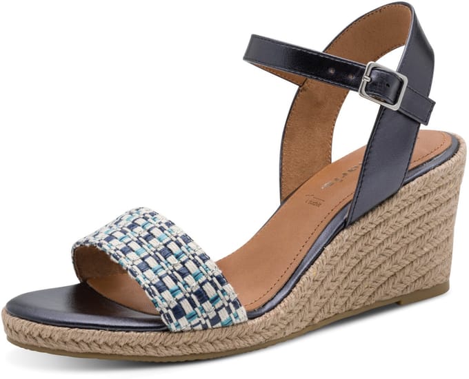 Sandalen met sleehak Tamaris 28376