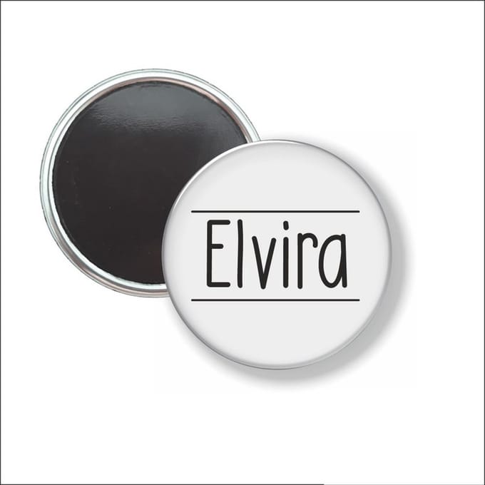 Button Met Magneet 58 MM - Elvira - NIET VOOR KLEDING