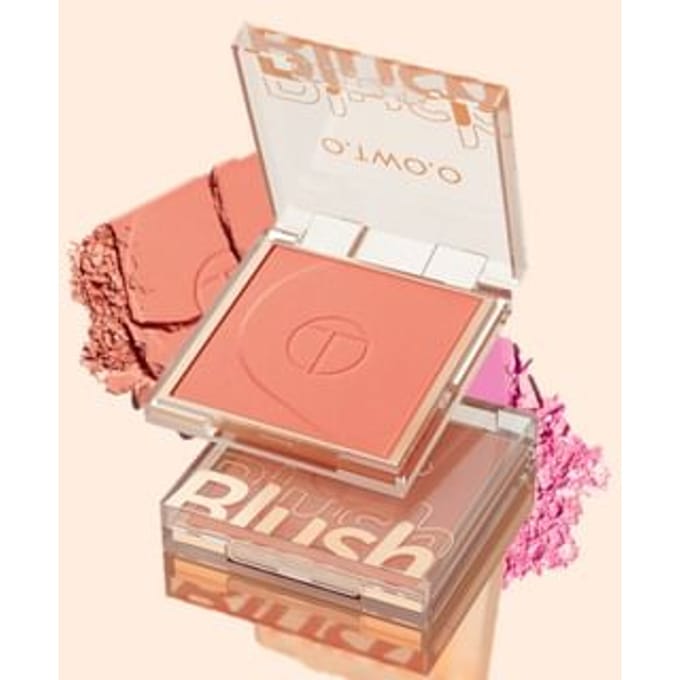 O.TWO.O - Silky Glow Blush (1-3) #03 Peach - 5g