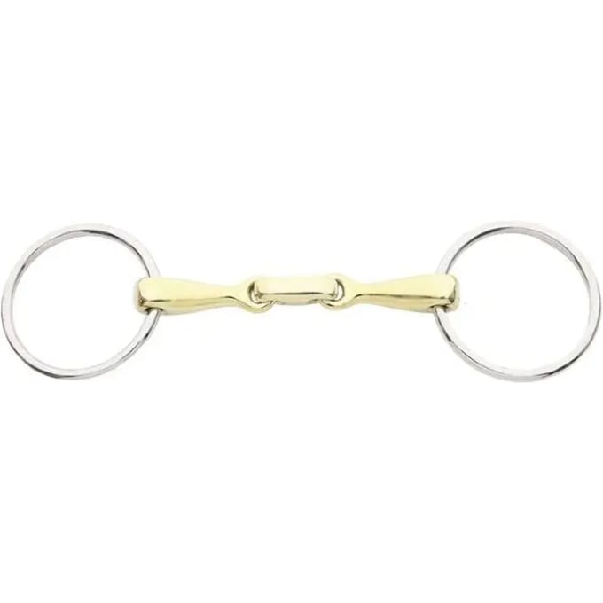 Dubbele ring paardenbit, vergrendeling Kavalkade KavalBit