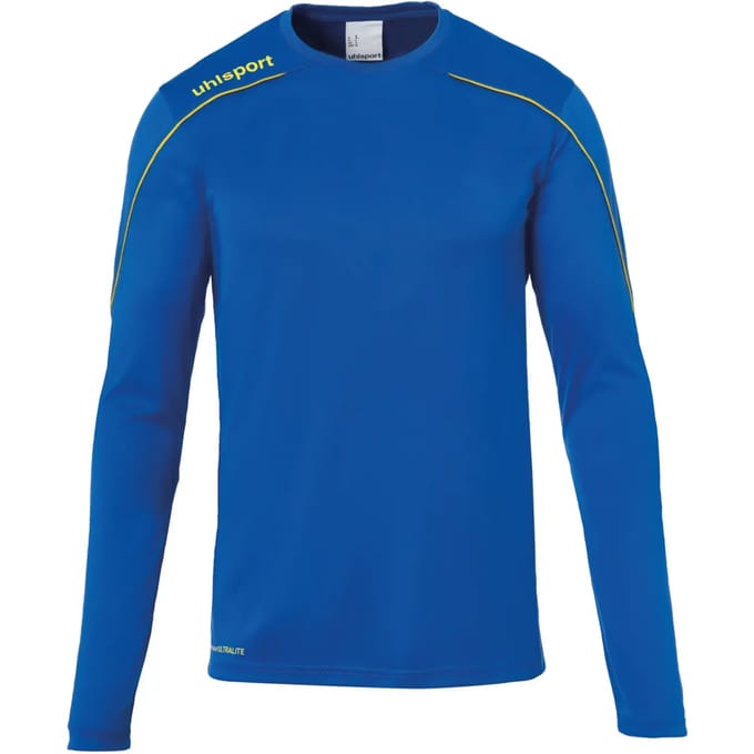 Uhlsport Stream 22 Voetbalshirt Lange Mouw Heren - Royal / Wit | Maat: M