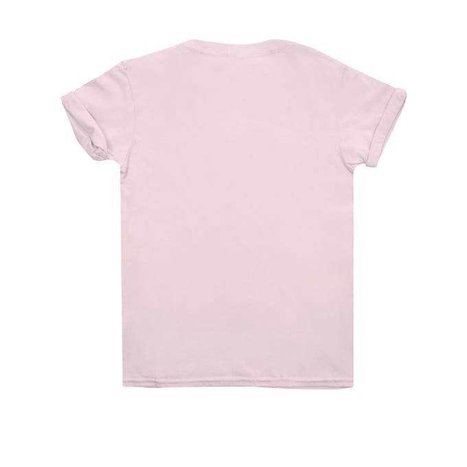 Disney Meisjes Mickey Mouse Schets T-shirt (Lichtroze)