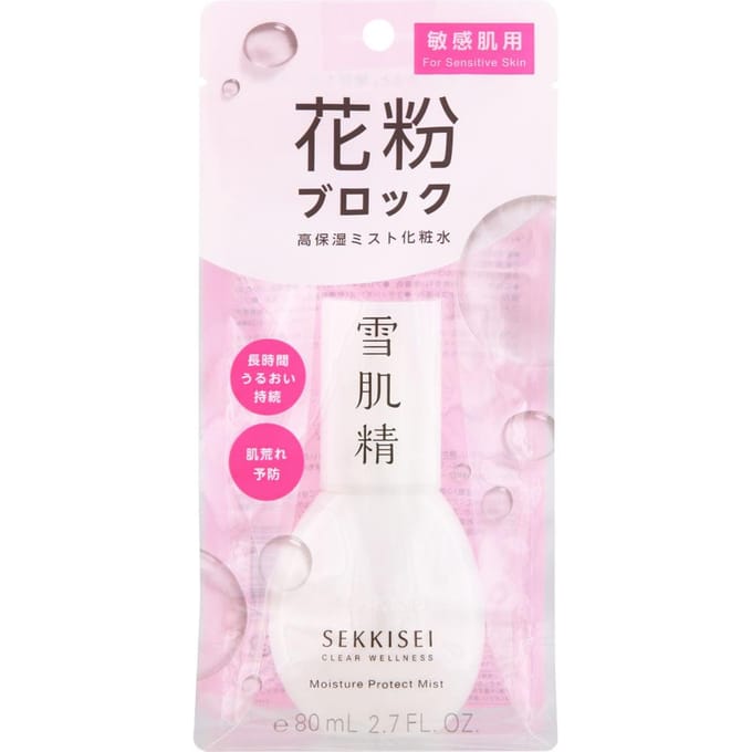 Kose - Sekkisei Clear Wellness Moisture Protect Mist Unscented 80ml