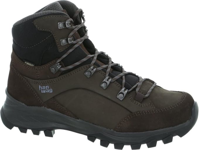 Hanwag Banks GTX - Wandelschoenen Heren Mocca / Asphalt 45