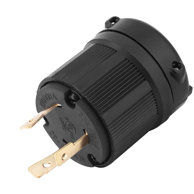 NEMA L530 30A 125V 3-draads twist-lock elektrische stekkerconnector gray