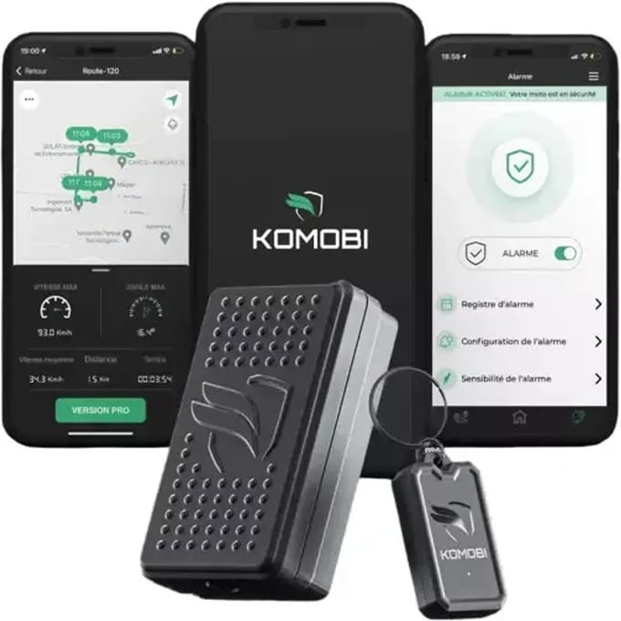 GPS-tracker Komobi 4G Premium