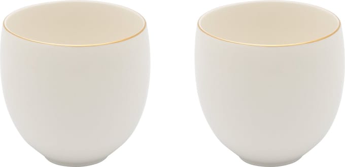 Bredemeijer - Kopjes Canterbury porselein - theemok set van 2
