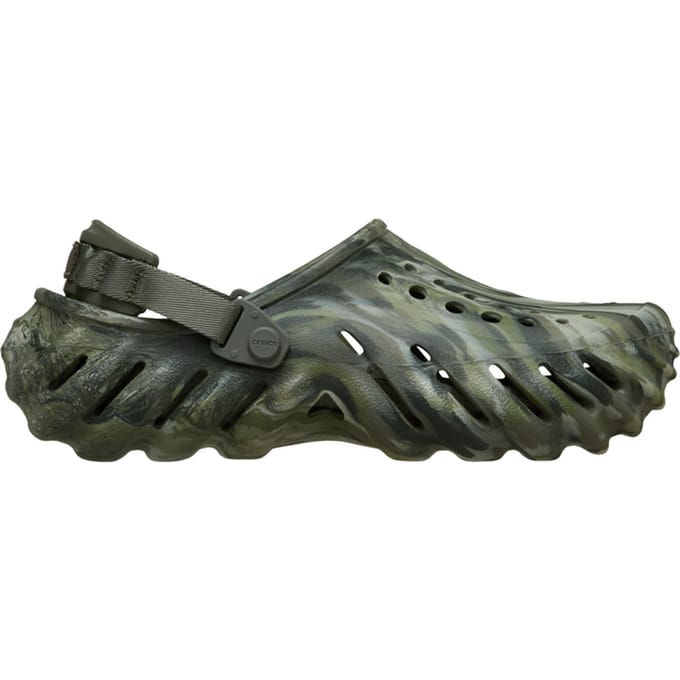 Crocs Echo Marbled Clog Groen