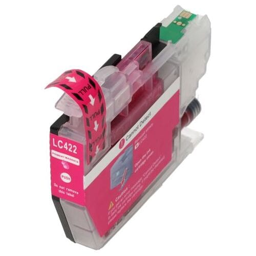 PrintAbout Inktcartridge LC-422M Magenta geschikt voor Brother
