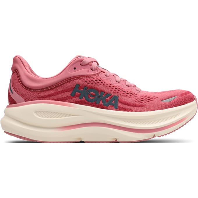 Hoka Bondi 9 Sneakers Dames - Marron - Maat 36 - Mesh/Synthetisch