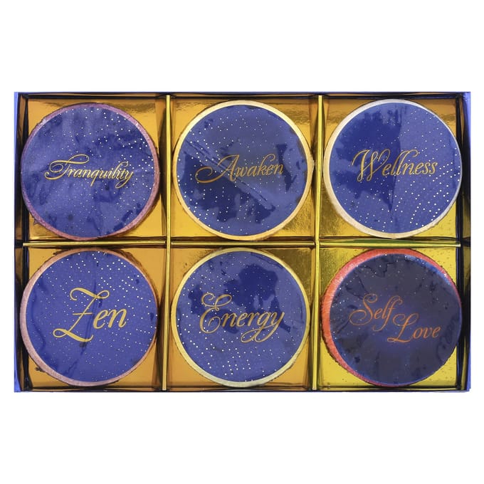 Artnaturals, Pastille pour la douche, Lot de 6, 1,4 oz (40 G) blue