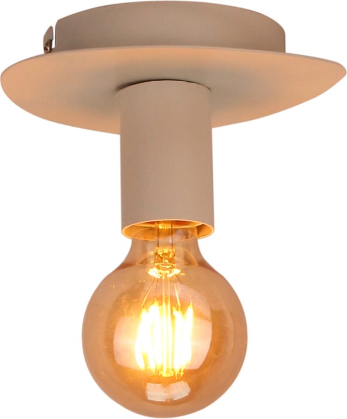 Chericoni Colorato Plafondlamp - 1 Lichts - Cream - IJzer & Metaal