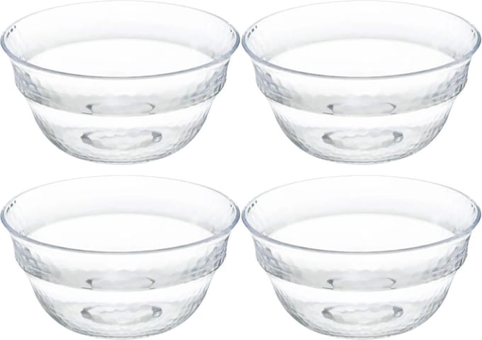Secret de Gourmet - Kommetjes/Schaaltjes - kunststof - D13 cm - Set 8x