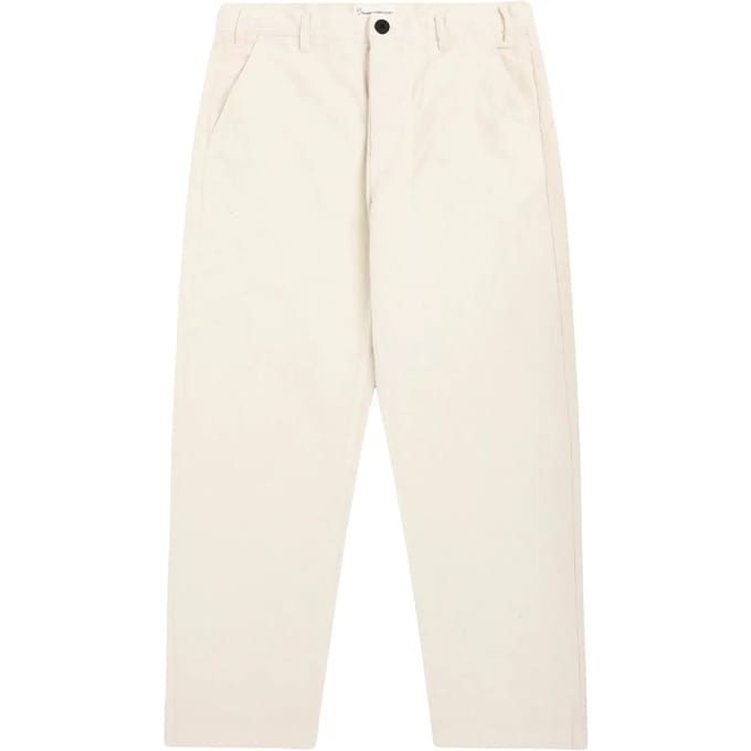 Corduroy chino broek KnowledgeCotton Apparel Flint