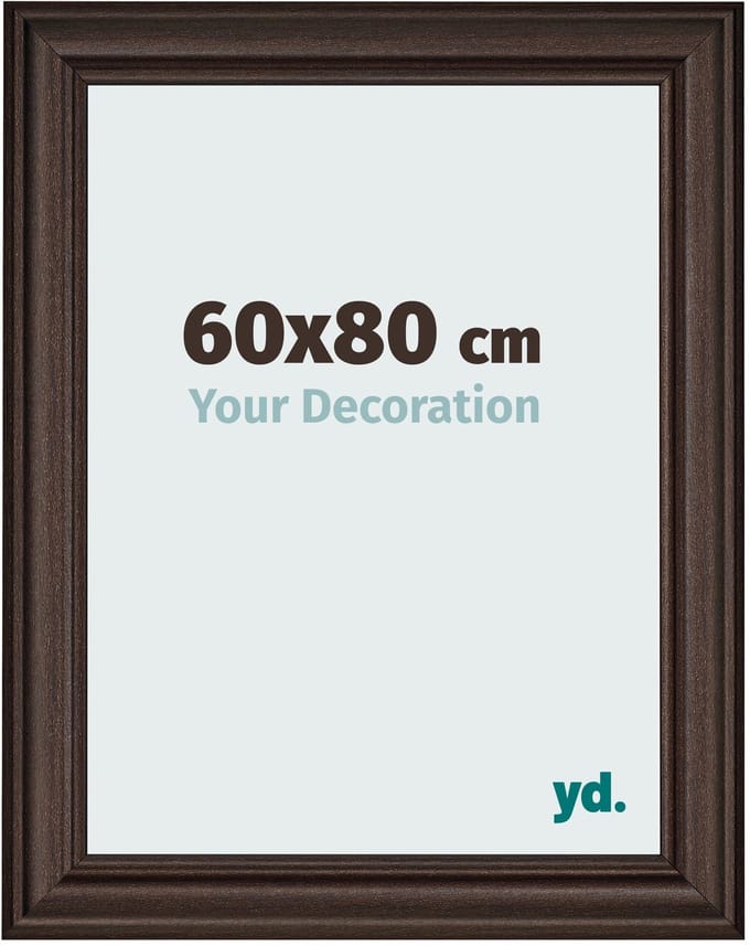 Your Decoration - Fotolijst 60x80 cm - MDF - Eiken Donker - Lazio