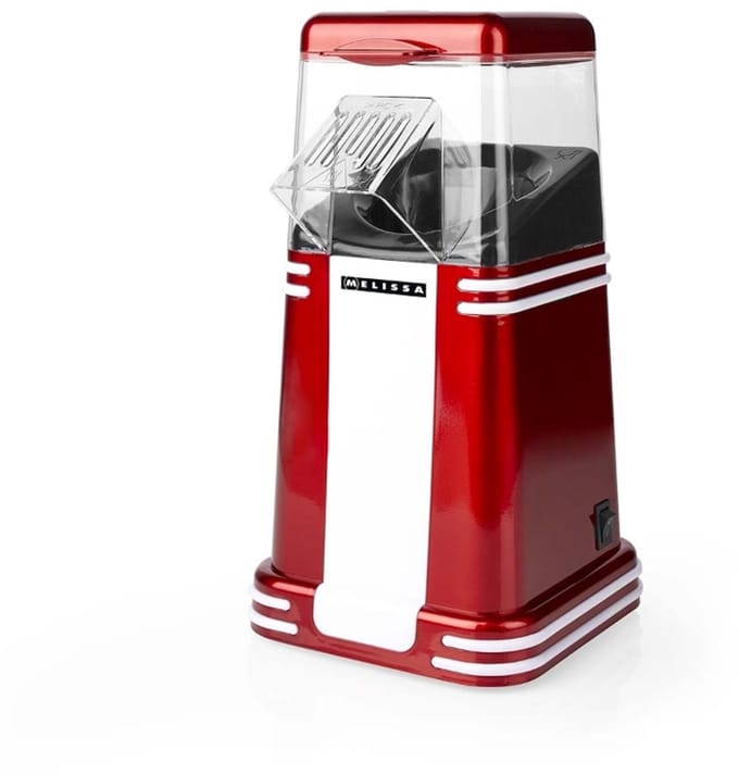 Melissa Popcornmaker - 1200W - Klaar in 2-4 min - 16310187 - Rood Wit