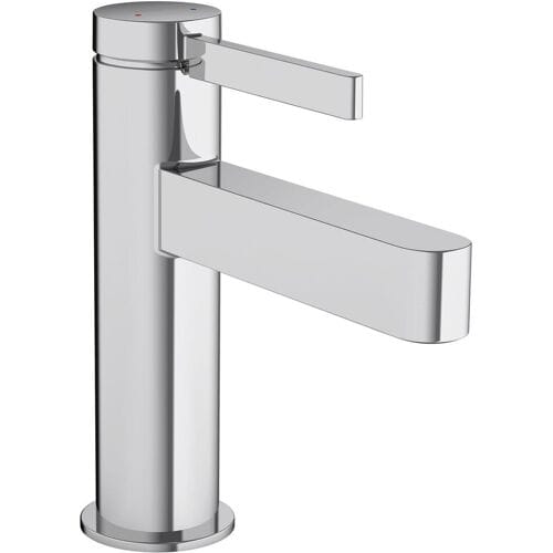 Hansgrohe Finoris single lever basin mixer 100 with push-open waste 76010000