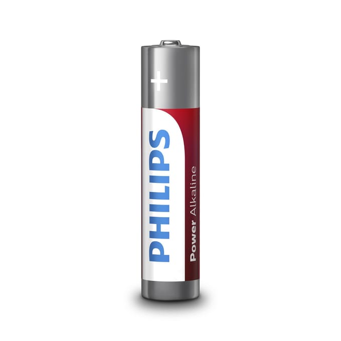 Philips Power Alkaline - AAA Batterijen - 4 stuks