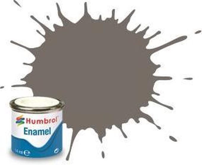 Humbrol Emailleverf Mat - 14 ml - No. 224 Dark Slate Grey