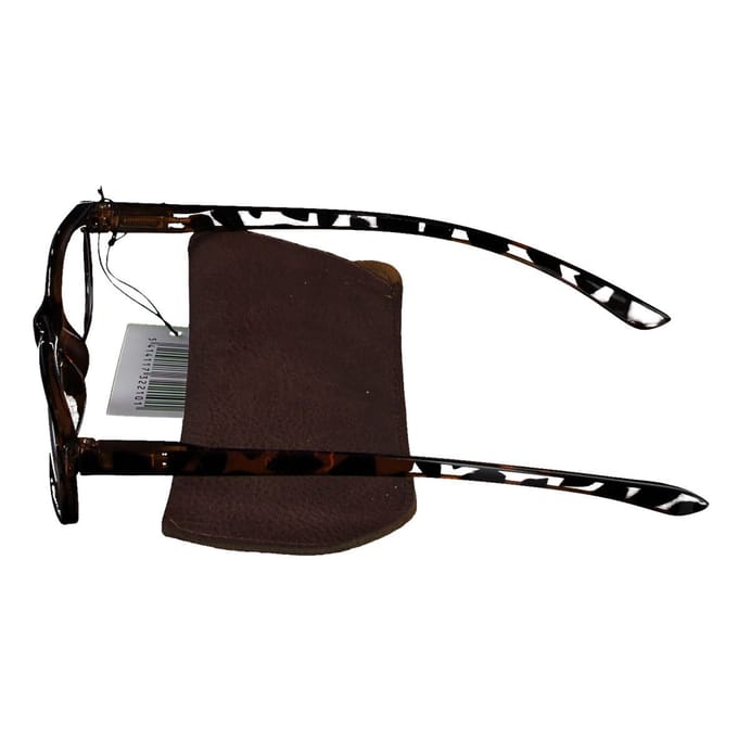 Pharmaglasses Leesbril Diop.+1.00 Brown