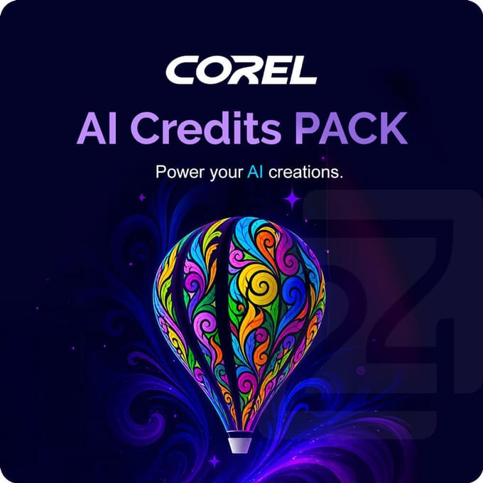 Corel AI Credits Pack 2000 Credits