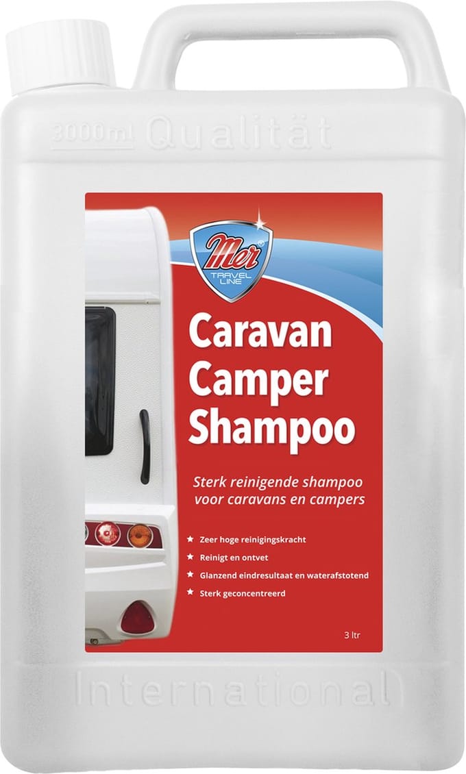 Mer Camper- En Caravanshampoo Travel Line 3 Liter Wit