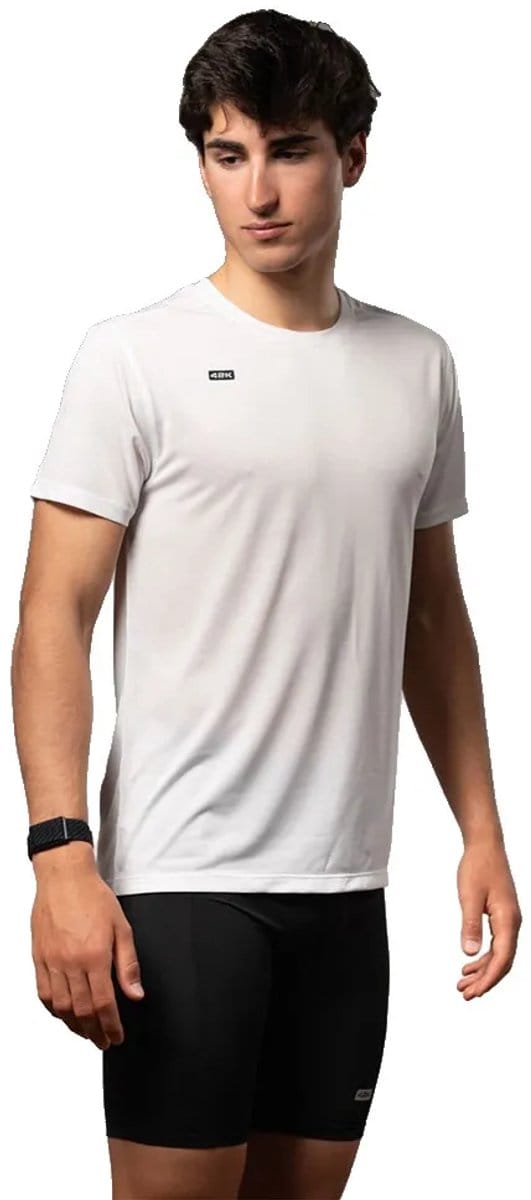 42k Running Raw T-shirt Met Korte Mouwen Wit L