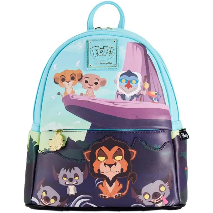 Disney Loungefly Backpack Lion King Funko Pop Style