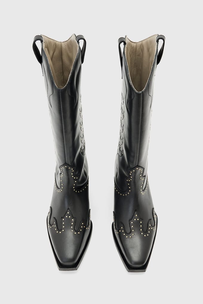 AllSaints Carina Boot Black Größe: 36 | Stiefel Outlet | Damen | Schwarz