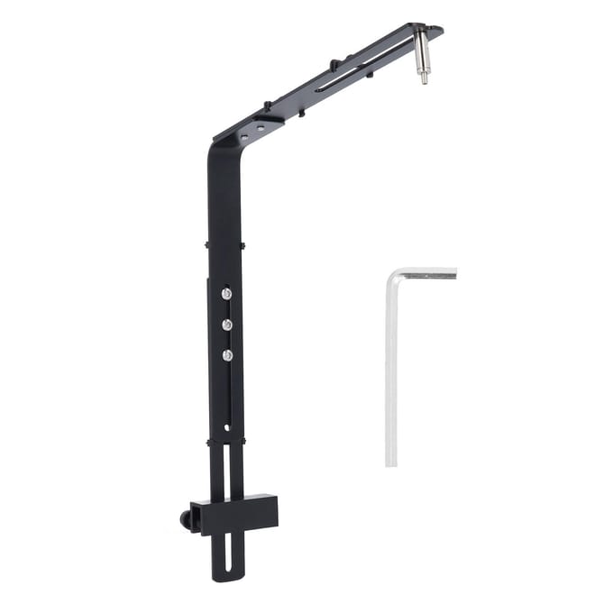 Visaquarium Lichtbeugel Aluminiumlegering Professioneel Verstelbare Hoogte Aquarium Lichtstandaard Kit voor zwart