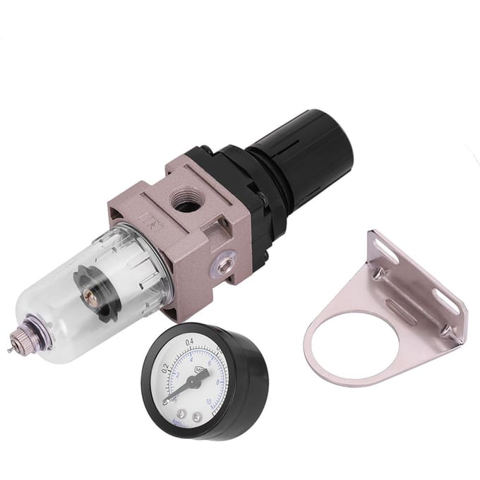 AW200002 Luchtbron Behandelingseenheid Filter Pneumatische Regulator Olie Water Afscheider