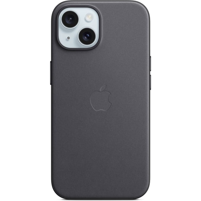 Apple FineWoven Case with MagSafe geschikt voor iPhone 15 - Black