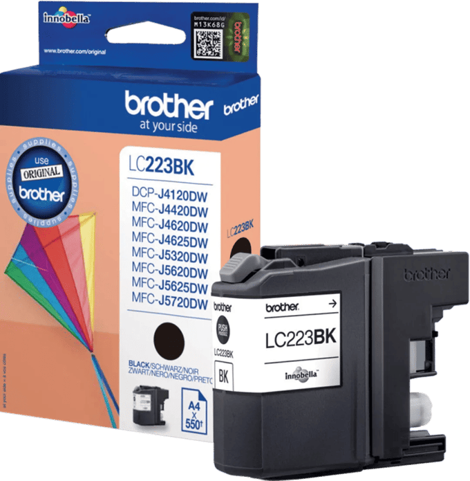 Brother Inktcartridge LC-223BK Origineel Zwart LC-223 BK