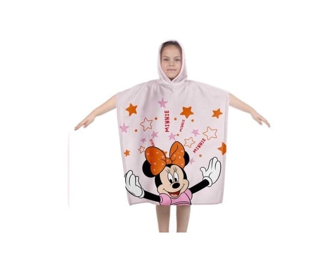 Minnie Mouse Poncho - 60 x 120 cm