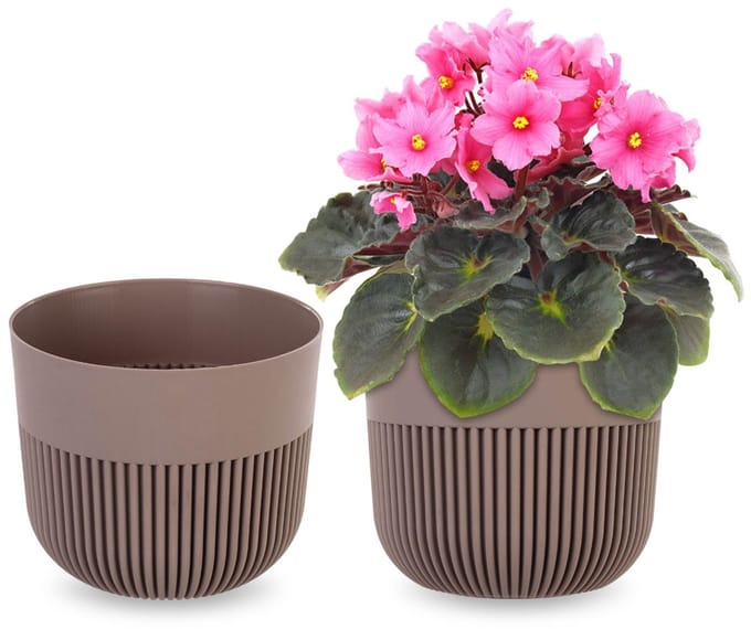 KADAX Bloempot Alia 13 mat beige <10> K16434