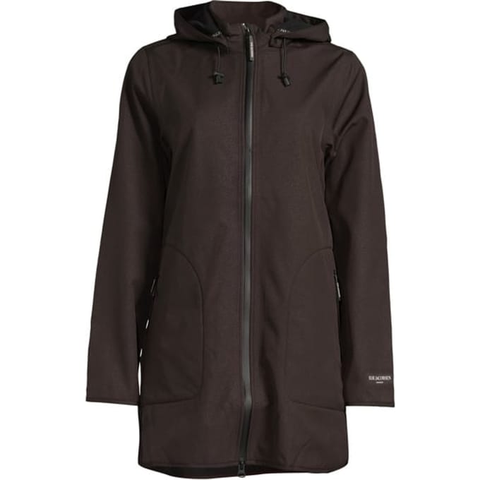 Ilse Jacobsen 10 Rain135 Raincoat Black Maat: 34 | Regenjassen Outlet | Dames | Bruin