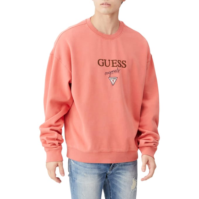 Guess GO BAKER LOGO CREWNECK F6F7 Heren Sweatshirt, multi