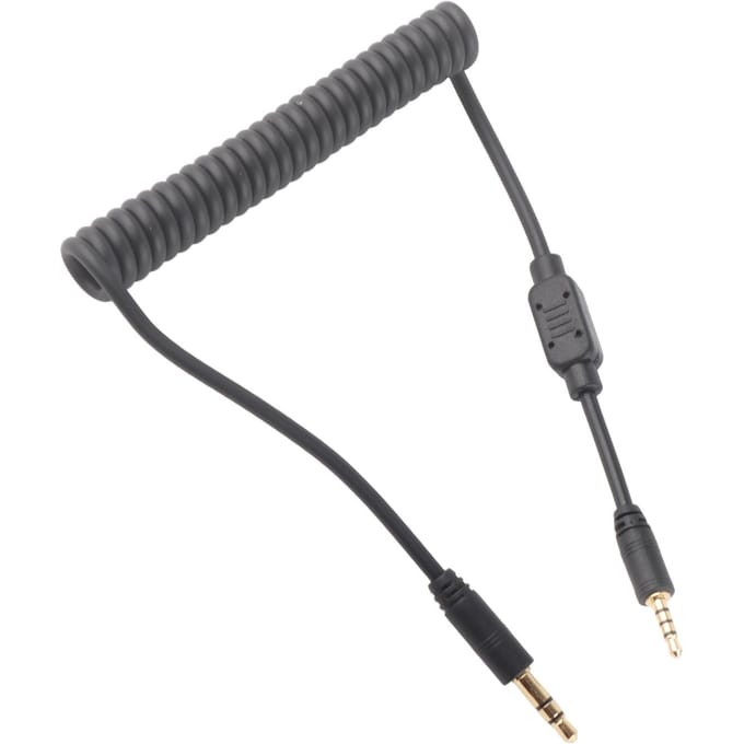 Flash Sync Kabel 3,5 mm Man naar Man Spiraalkabel voor Leica Camera G F Serie DSLR
