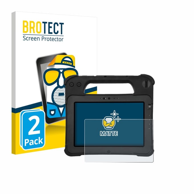 BROTECT - Screenprotector voor Zebra XPad L10ax - Folie Beschermfolie matte 2 Stuks