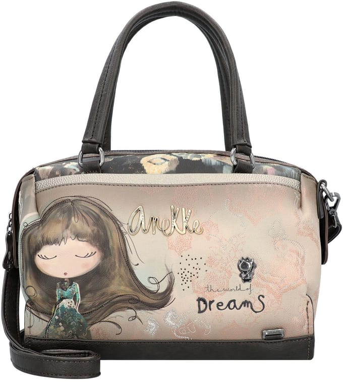 Anekke handtas schoudertas Real Short Handle Bag Multicolor veelkleurig