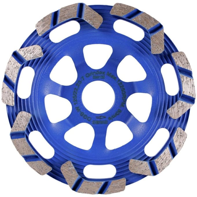 Distar DGS-W Serie - Diamantschijf - 125mm - Gewijzigde Hoogte - Innovatief Segmentontwerp
