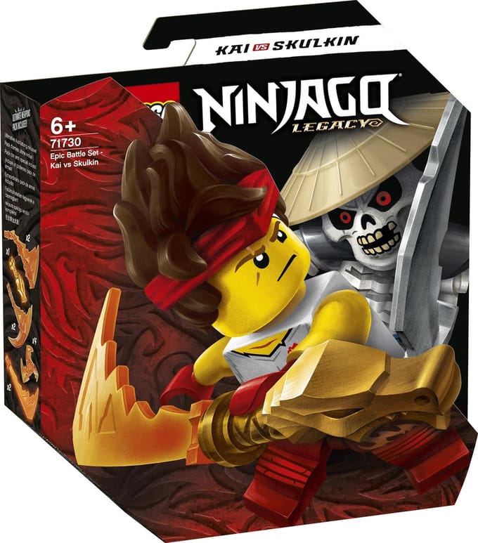 LEGO NINJAGO Epische Strijd set Cole tegen Spookstrijder 71733