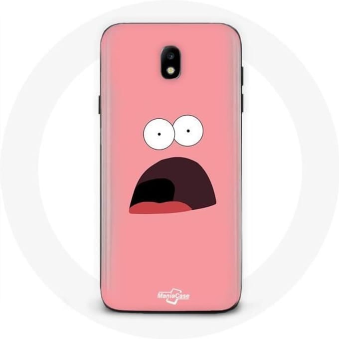 Samsung Galaxy J3 2017 hoesje Patrick Star Spongebob Squarepants roze roze