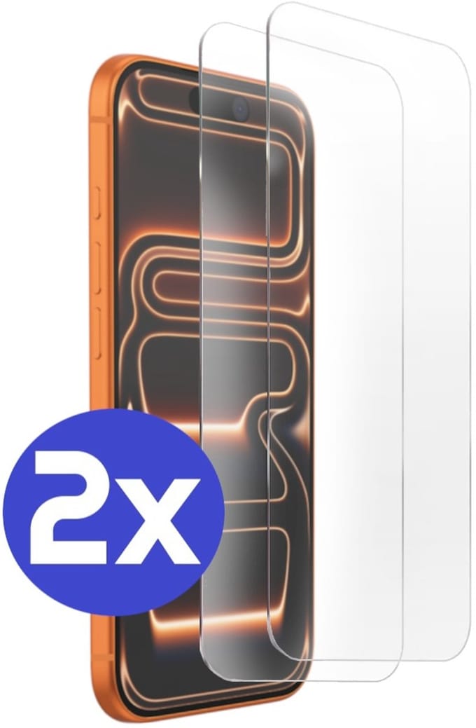 Premium Screenprotector Geschikt Voor iPhone 17 Pro Max - Gehard Glas - 2 Stuks