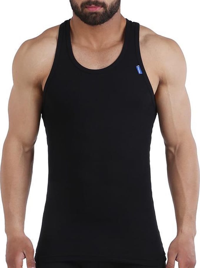Embrator 2-pack mannen Tank-Top zwart maat XL