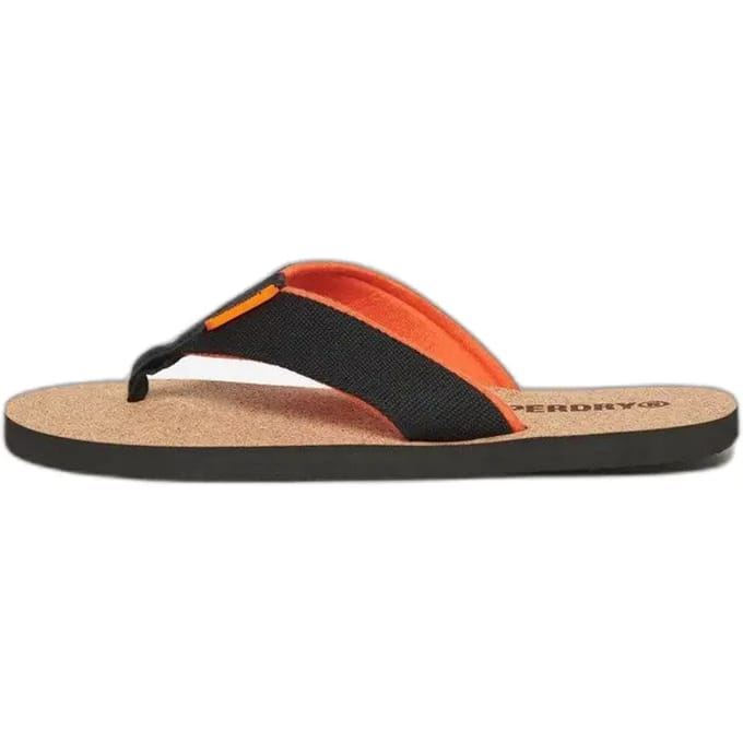 Superdry - Kurken Kinderenlippers met print - Heren - Slippers